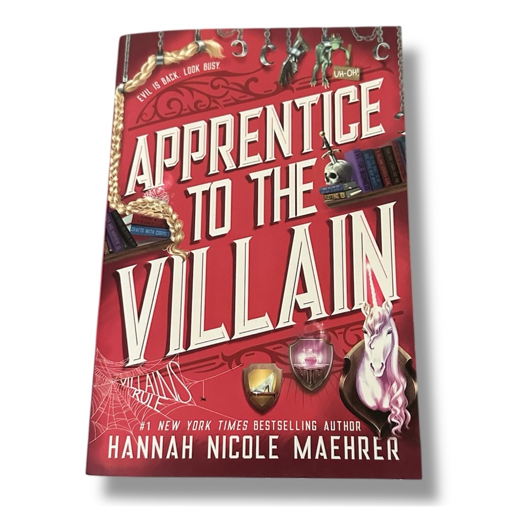 Red 'Apprentice to the Villain' Book